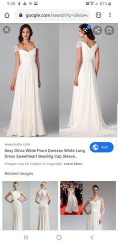 White Formal Dress