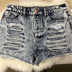 New **** With Tags/ Never Wornhigh Waist Shorts Distressed. Button Up On Inside. High Waist Shorts, High Waisted Shorts, Jean Shorts, High Waist, Button Up, Size 10, High Waisted, Womens Shorts, Tags