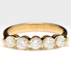 Splendid .90 Carats Natural Diamond 14K Solid Yellow Gold Ring Suggested Replacement Value: Approx. $6,900.00 Stamped: 14K Total Natural Round Cut Diamonds Weight: Approx. 0.90 Carats (color G-H / Clarity SI1-SI2) The width of the ring is: 3.68mm Item total weight: Approx. 2.3 grams Disclaimer: all weights, measurements and colors are approximate and may vary slightly from the listed dimensions or as seen in the image. All pictures are magnified to show the smallest of details. Please, refer to Formal 14k Gold Gia Certified Diamond Ring, Elegant Yellow Gold Diamond Ring Gia Certified, Gia Certified 14k Gold Diamond Ring For Formal Occasions, Elegant Gia Certified Yellow Gold Diamond Ring, Exquisite Yellow Gold Diamond Ring With Bezel Setting, Exquisite Gold Diamond Ring Gia Certified, Gia Certified Gold Diamond Ring, Timeless Yellow Gold Gia Certified Wedding Ring, Gia Certified 14k Gold Diamond Ring For Anniversary