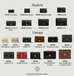 Chanel Flap Bag Sizes, Chanel Classic Flap Bag Sizes, Chanel Bag Types, Vintage Chanel Flap Bag, Chanel Maxi, Spa Luxury, Vintage Chanel Bag