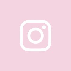 a pink background with a white instagram logo