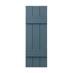 an image of a blue door on a white background with the shutters open and closed