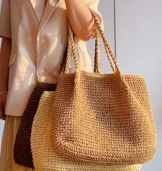 Chic simple straw woven tote bag perfect for all occasions. Size: Medium Designer Style ID: 8288 Chic Straw Woven Tote Bag, Vintage Vibes, Summer Bag, Everyday Shoulder Bag, Beach Bag Everyday Shoulder Bag, Woven Beach Bags, Everyday Handbag, Elegant Sophisticated, Woven Tote Bag, Raffia Bag, Straw Bags, Summer Bag, Leather Bucket Bag