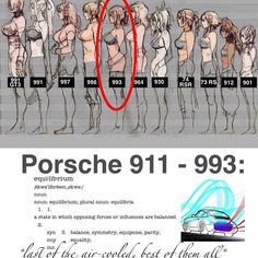 an image of a woman's body and her car in the same line, as well as text