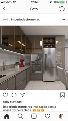 an image of a kitchen that is on the appliance store's facebook page