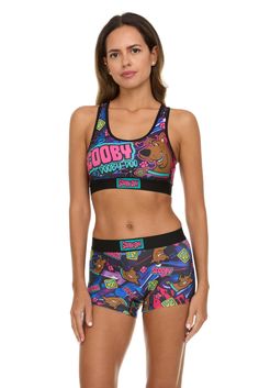 PRICES MAY VARY. OFFICIALLY LICENSED SCOOBY-DOO MERCHANDISE: Authentic, iconic Sports Bra and Boxer Brief set for true fans of the series. STYLISH AND FUNCTIONAL: Design combines support and comfort, while keeping you covered and looking stylish! Crafted with attention to detail, this ensemble is fashionable and highly functional, making it an ideal choice for your active lifestyle. SUPPORT AND FULL RANGE OF MOTION: The padded, racerback design of the sports bra ensures unrestricted movement and Racerback Sports Bra, Active Lifestyle, Boxer Briefs, Functional Design, Dream Wardrobe, Scooby Doo, Modern Woman, Coco, Sports Bra