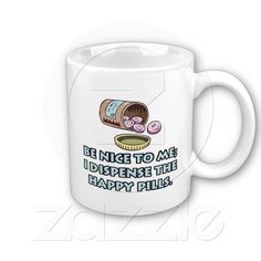 use mugs as flower bases/ prizes/centerpieces Pharmacy Party, Funny Pharmacy, Nurse Mugs, Rock Ideas