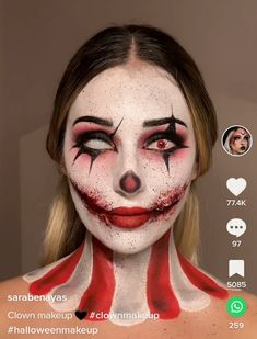 Villain Makeup Looks, Superhero Makeup, Halloween Simples, Halloween Maquillaje, Halloween Vibes, Clown Makeup, Halloween Make Up, Halloween 2024, Halloween Make