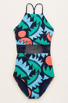 Aerie Mesh One-Piece Swimsuit, $49.95, available at American Eagle Outfitters. | The Best Swimsuits For $50 Or Less #refinery29 Affordable Bikinis, Vintage Bikinis, I Need Vitamin Sea, Swimsuit Season, Cheap Swimsuits, Best Swimsuits