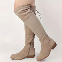 Women's Thigh High Fashion Boots Over The Knee Black Low Flat Heel Boots Boutique Brand Color: Khaki !!*Please Note*!! This Is A Pre-Order Item And Requires A Longer Than Usual Shipping Time. Please Allow 7-14 Business Days Before Shipping. Please Consider This Time Frame Before Placing Your Order. Preorder Items Are Not Eligible For Cancellation. Thank You For Your Patience And Understanding. Bundle 2 Or More Items From My Closet For A 15% Discount. Tags: Boho Bohemian Hippie 60's 70' Festival Beige Wide Calf Knee-high Boots, Beige Over-the-knee Boots For Fall, Fall Beige Over-the-knee Boots, High Fashion Boots, Western Riding Boots, Military Ball Gowns, Thigh High Heels, Brown Knee High Boots, Flat Heel Boots