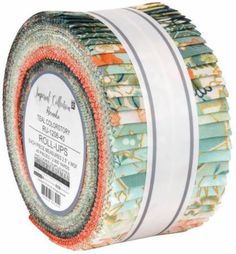 a roll of multicolored washi tape