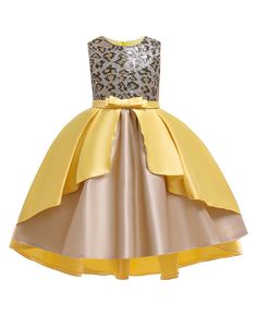 Buy formal red satin children party dress for girls 3-9 year old online. In-stock with many colors and sizes, free world-wide shipping. Fitted Yellow Princess Dress For Summer, Fitted Yellow Princess Dress For Spring, Fitted Yellow Princess Dress For Party, Yellow Sleeveless Pageant Dress, Gold Princess Dress For Summer Dress-up, Yellow Spring Fancy Dress, Sleeveless Gold Princess Dress For Spring, Gold Sleeveless Princess Dress For Spring, Yellow Sleeveless Princess Dress For Party