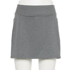 Complete your athleisure wardrobe with this women's Tek Gear ultrastretch skort. Click on this WOMEN'S GUIDE to find the perfect fit and more! TECHNOLOGIES & FEATURES Moisture-wicking technology Four-way stretch fabric Breathable Two side pockets LinedFIT & SIZING Inner shorts: 14.25-in. inseam High rise sits on the natural waistline Regular fit Elastic waistbandFABRIC & CARE Polyester, spandex Machine wash Imported Size: Xxl. Color: Charcoal. Gender: female. Age Group: adult. Casual Moisture-wicking 4-way Stretch Skort, Stretch Moisture-wicking Skort For Sportswear, Fitted Moisture-wicking Short Skort, Moisture-wicking Fitted Running Skort, Athleisure Moisture-wicking Short Skort, Bottom Clothes, Athleisure, Stretch Fabric, Perfect Fit