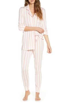 Pajama Sets For Women, Rachel Parcell, Wardrobe Wishlist, Long Winter, Print Pajamas, Winter Night, Nordstrom Store, Pajama Sets, Pocket Pants