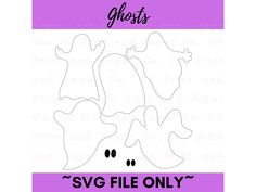 the svg file only for ghost cut outs is shown in black and white, which includes