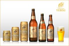 various types of beer are shown in this graphic art image, with the caption's name and description below it