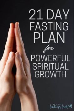 Spiritual Diet, Fasting Plan, Growth Spiritual