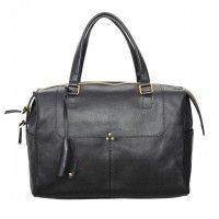 George Bag in black by Jerome Dreyfuss  http://kisanstore.com/index.php/just-in/george-bag-in-black-jerome-dreyfuss.html Duffle Bag, Top Handle Bag, Black