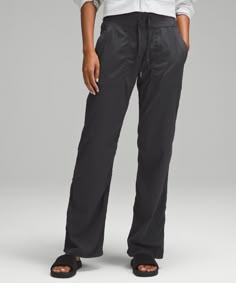 Dance Studio Mid-Rise Pant *Regular | Women's Trousers | lululemon Lululemon Dance Studio Jogger, Dance Studio Pants, Lululemon Joggers, Studio Pants, Dance Pants, Lululemon Pants, Lightweight Pants, Dance Studio, Womens Sweatpants