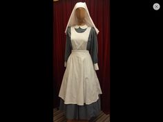 Victorian Maid, Ladies Fancy Dress, Custom Apron, Vintage Nurse, Nurse Costume, Custom Aprons, Theatre Costumes, Clothing Catalog