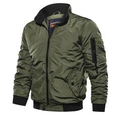 Men Outerwear Casual, Mens Bike, Military Style Coats, Pilot Jacket, Jackets Casual, Mens Jackets Casual, Men Jackets, Army Jacket