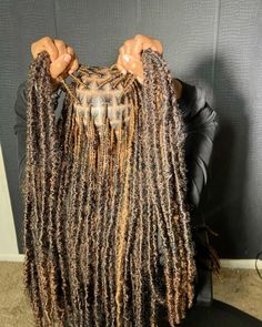 Locs With Loose Ends, Locs Color, Black Hair Protective Styles, Braided Hairstyles For Black Women Cornrows, Pretty Braids, Big Box Braids Hairstyles, Cute Simple Hairstyles, Faux Locs Hairstyles