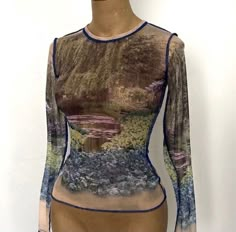 Fits for Xs/s size. The fabric is mesh and it is transparent. Feel free to ask anything Mesh Shirts, Women Fashion Ideas, Dark Summer, Mesh Blouse, Mesh Shirt, Shirts Women Fashion, Girls Blouse, Shirts Women, Mode Inspo