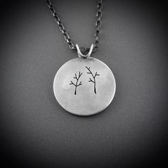 ● Beth Millner Jewelry ● // Grown in the Upper Peninsula Mixed Metal Pendant Artisan Etched Pendant Necklaces, Engraved Gunmetal Pendant Jewelry, Engraved Pewter Pendant Jewelry, Silver Etched Nature-inspired Necklaces, Upper Peninsula Michigan Map, Summer Trees, Mixed Metal Jewelry, Upper Peninsula, Tree Pendant