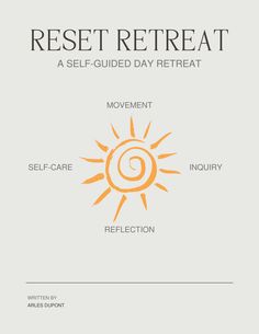 RESET RETREAT (E-BOOK) – 'Āina The Zero Waste Shop Mental Health Retreat, Retreat Aesthetic, Zero Waste Shop, Spiritual Event, Yoga Themes, Health Retreat, Retreat Ideas, Art Retreats