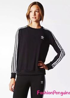 Find ideas๏ฟฝand inspiration for ?? Adidas 3-Stripes Women's Long Sleeves CHIFFON SWEATSHIRT, US- XS/S, Fashion Women's Tops Adidas Three Stripes Sportswear Sweatshirt, Adidas Sporty Tops With Contrast Stripes, Adidas Sporty Top With Three Stripes, Adidas Sporty Sweatshirt With Three Stripes, Sporty Adidas Sweatshirt With Three Stripes, Sportswear Crew Neck Top With Contrast Stripes, Sportswear Top With Contrast Stripes And Crew Neck, Adidas White Tops With Contrast Stripes, Sporty Striped Crew Neck Sweatshirt