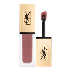 Tatouage Couture Liquid Matte Lip Stain - YSL Beauty Ysl Lip Stain, Yves Saint Laurent Lipstick, Ysl Lip, Ysl Lipstick, Matte Lip Stain, Ysl Beauty, Pigment Coloring, Makeup Gift, Lipstick Shades