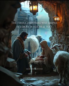 the first christmas was simple it's okay if you're too old for nativity