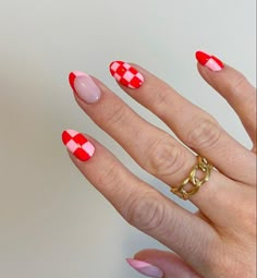 Checkered Nails, Builder Gel Nails, Super Cute Nails, Diy Nail Designs, Trendy Nail Art, New Clients, Get Nails, Gel Nail Art