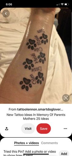 a person with a tattoo on their arm