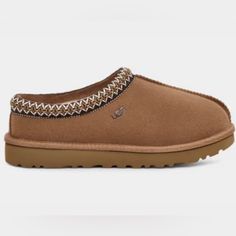 All Brand New, In Replacement Box Light Brown Uggs, Hogwarts Clothes, Ugg Tasman Slippers, Wishlist 2024, Ugg Tasman, Suede Slippers, Ugg Slippers, Shoe Inspo