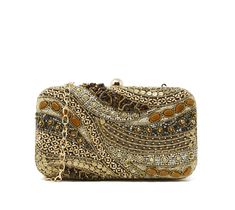 Sparkly gold and shades of brown clutch and evening bag Brown Embellished Evening Bag, Elegant Brown Beaded Evening Bag, Party Brown Embellished Shoulder Bag, Brown Embellished Shoulder Bag For Party, Elegant Brown Clutch, Embellished Brown Shoulder Bag For Party, Brown Clutch Bag For Event, Glamorous Gold Embroidered Evening Bag, Elegant Gold Sequined Shoulder Bag