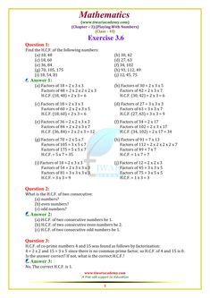 the worksheet for an exercise with numbers and symbols on it, which are also written