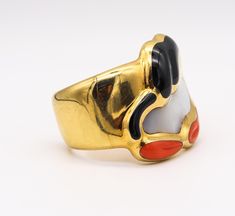 Elegant Enamel Cuff Bracelet For Formal Occasions, Luxury Gold Cuff Bracelet With Multi-stones, Luxury Gold Multi-stone Cuff Bracelet, Elsa Peretti, Tiffany And Co, Bracelet Designs, Tiffany & Co., Cuff Bracelet, Cuff Bracelets