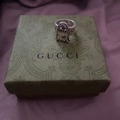 Brand New Never Worn. Gucci Ghost Ring. Size 5 Gucci Ghost Ring, Ghost Ring, Gucci Ring, Gucci Ghost, Jewelry Gucci, Gucci Jewelry, Ring Color, Gucci Rings, Womens Jewelry Rings