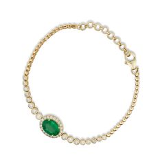 Vintage setting inspired emerald bracelet set in 14k yellow gold. Up to 8" *Please allow 2-4 week delivery Green Emerald Bracelet, Vintage Setting, Emerald Bracelet, Green Emerald, Bracelet Set, Emerald Green, Turquoise Necklace, Emerald, Yellow Gold