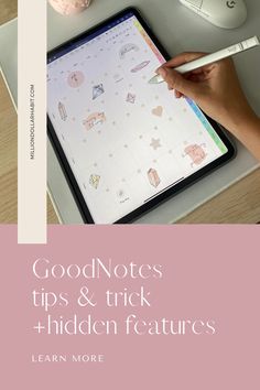 free digital bullet journal goodnotes Digital Drawing Template, Good Notes Sticky Notes Free, Goodnotes Tips Ipad, Good Notes How To Use, Goodnotes How To Use, How To Make Goodnotes Template, Good Notes Tips And Tricks, Digital Planner Tips, Good Notes Tricks