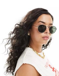 ASOS DESIGN metal round sunglasses with G15 lens | ASOS Cheap Trendy Round Frame Sunglasses, Trendy Round Sunglasses With Metal Frame, Modern Sunglasses With Metal Round Frame, Affordable Round Frame Metal Sunglasses, Retro Round Frame Metal Sunglasses, Round Sunglasses, Free Delivery, Asos, Vision Board