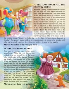 an image of a book with cartoon characters in the background and text that reads,