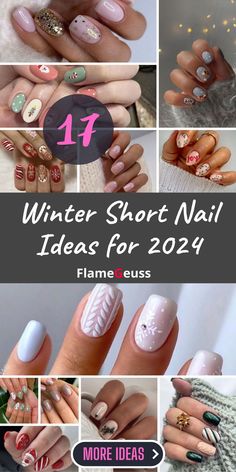 Explore the elegance of winter nail ideas for short nails in 2024. Our carefully curated collection spans from simple and cute designs to classic and casual styles. Whether you prefer a light blue palette or the sophistication of matte black, elevate your winter nail game with our unique and trendy short nail designs, ensuring a stylish and festive appearance for the season. Trendy Short Nail Designs, Nail Ideas For Short Nails, Ideas For Short Nails, Winter Nail Ideas, Blue Palette, Gel Designs, Short Nail, Winter Nail Art, Trendy Winter