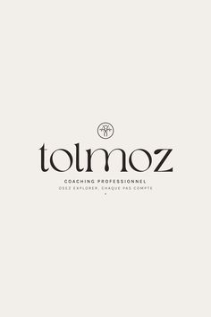 the logo for tomoz coaching professionalismel, which is designed to be used as