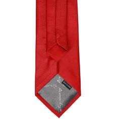 This red solid color clip-on tie features a pre-tied knot for easy use. It's made of durable, 100% polyester with a light satin finish. Available in three lengths for men, women and teens. Popular for individual use, but the pre-tied style makes it a favorite for large group or staff attire. We recommend this shade for your basic, primary red. See it in person by requesting a free color swatch. Product Features Available in three sizes, measured from the top of the knot to the tip of the tie: Wo Adjustable Solid Satin Ties, Solid Business Tie With Satin Bow, Adjustable Solid Tie With Satin Bow, Adjustable Solid Ties With Satin Bow, Classic Solid Ties With Adjustable Feature, Red Adjustable Tie For Formal Occasions, Classic Solid Color Adjustable Tie, Adjustable Red Ties For Formal Occasions, Red Adjustable Ties For Formal Occasions