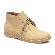 These Boc women's Livie ankle boots features a classic lace-up front, a closed plain toe, and a flat heel making them a stylish option for comfortable everyday wear. They're crafted from durable materials that offer the look and feel of soft suede. Features: ComfortClosure Type: Lace-UpShaft Circumference: 8 1/2 InchesBoot Shaft Height: 3 3/4 InchesUpper/Outer Base Material: 100% PolyurethaneShoe Lining Material: FabricSole Material Content: 100% PolyurethaneToe Type: Plain Toe, Closed ToeHeel S Classic Flat Heel Boots With Stitched Sole, Classic Ankle Boots With Laces, Spring Plain Toe Boots With Rubber Sole, Classic Beige Lace-up Boots, Classic Boots With Laces And Round Toe, Casual Lace-up Boots With Almond Toe And Leather Sole, Classic Lace-up Desert Boots With Suede Lining, Casual Suede Lace-up Boots With Almond Toe, Classic Ankle-high Lace-up Boots With Rubber Sole