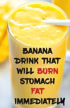 Low Glycemic Meals, Homemade Medicine, Banana Drinks, Home Medicine, Woman Tips, Natural Detox Drinks, Burn Stomach Fat, Low Fat Yogurt, Fast Diet