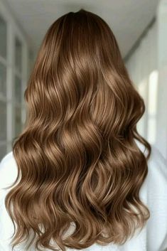 Golden Bronze Brown Hair, Pelo Chocolate Caramelo, Hair Colour Golden Brown, Golden Brown Hair Colors, Warm Golden Brown Hair, Warm Light Brown Hair, Different Brown Hair Colors, Light Golden Brown Hair, Light Auburn Hair