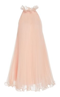 Diana Queen, Chiffon Mini Dress, Pleated Chiffon, Ruffled Neckline, Princess Dresses, Royal Jewels, Monique Lhuillier, Sleeveless Tunic, Crown Jewels